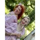 robe French Puff Ice Cream Gingham