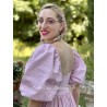 robe French Puff Ice Cream Gingham