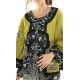 veste kimono Isabeau in Agave Magnolia Pearl - 24