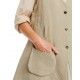 gilet 33318 chanvre Khaki Ewa i Walla - 24