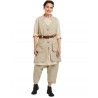 gilet 33318 chanvre Khaki Ewa i Walla - 23