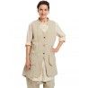 gilet 33318 chanvre Khaki Ewa i Walla - 21