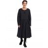 dress 55728 Vintage black shirt cotton Ewa i Walla - 18
