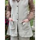 gilet 33318 chanvre Khaki Ewa i Walla - 25