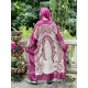 kimono Blessed in Hibiscus Magnolia Pearl - 8