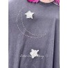 pullover Francis Moon and Stars in Midnight