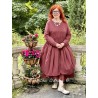robe 55726 coton Maroon Ewa i Walla - 7