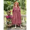 robe 55726 coton Maroon Ewa i Walla - 6