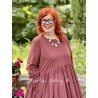 robe 55726 coton Maroon Ewa i Walla - 8