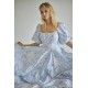 robe Day Dress Monet Print Selkie - 10