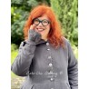 veste longue 66355 chanvre Vintage black Ewa i Walla - 9