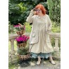 robe 55728 coton Khaki Ewa i Walla - 12