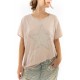 T-shirt Star Applique in Molly Magnolia Pearl - 8