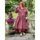 robe 55728 coton Maroon Ewa i Walla - 5