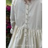 dress 55728 Bone white shirt cotton Ewa i Walla - 12