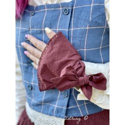 manchettes 77518 coton Maroon Ewa i Walla - 1