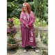 kimono Blessed in Hibiscus Magnolia Pearl - 9