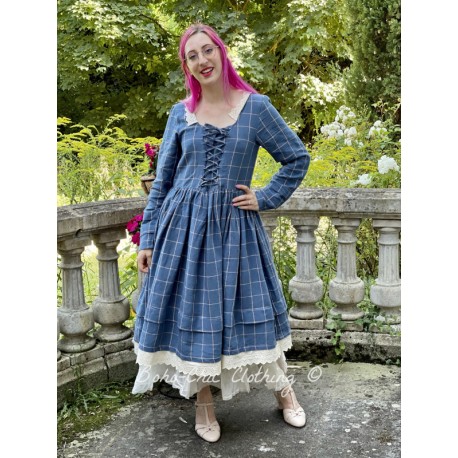 robe 55714 lin à Carreaux Ewa i Walla - 2