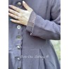 veste longue 66355 chanvre Vintage black Ewa i Walla - 15