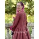 robe 55728 coton Maroon Ewa i Walla - 10