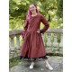 robe 55728 coton Maroon Ewa i Walla - 7