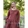 robe 55728 coton Maroon Ewa i Walla - 9