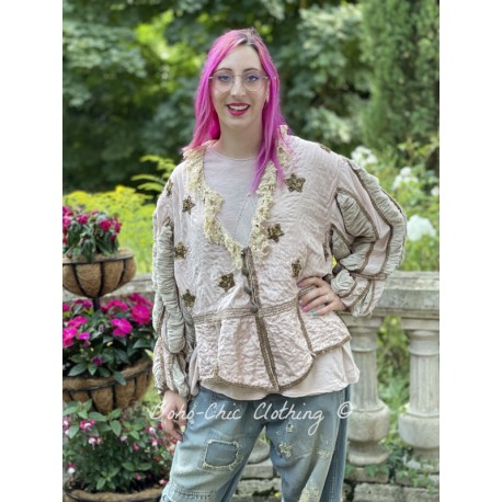 jacket Quilted Monique in Peony