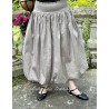 skirt / petticoat LINA taupe poplin Les Ours - 1