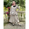 veste MELISSA popeline taupe à fleurs Les Ours - 11