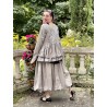 veste MELISSA popeline taupe à fleurs Les Ours - 12