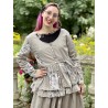 veste MELISSA popeline taupe à fleurs Les Ours - 7