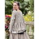 veste MELISSA popeline taupe à fleurs Les Ours - 10