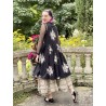 robe JULIA popeline noire à fleurs Les Ours - 3
