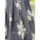 robe JULIA popeline noire à fleurs Les Ours - 12