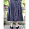 skirt / petticoat LINA black poplin Les Ours - 2