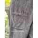 pantalon GASTON velours côtelé gris foncé Les Ours - 10