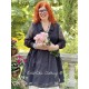 robe / veste cache-coeur POEMA organza noir Les Ours - 8