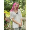 wrap top Origami in Moonlight Magnolia Pearl - 9