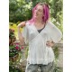 wrap top Origami in Moonlight Magnolia Pearl - 8