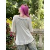 wrap top Origami in Moonlight Magnolia Pearl - 11