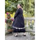 robe / veste cache-coeur POEMA organza noir Les Ours - 5