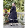 robe / veste cache-coeur POEMA organza noir Les Ours - 5