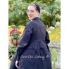 robe / veste cache-coeur POEMA organza noir Les Ours - 6