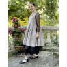 robe JULIA popeline taupe à fleurs Les Ours - 3