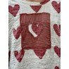 pull Quilted Francis in Crush Magnolia Pearl - 17