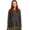 chemisier 44852 lin Anthracite Ewa i Walla - 10