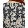 robe 55715 coton Noir à fleurs Ewa i Walla - 15