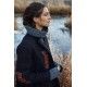manteau 66359 laine Noire Ewa i Walla - 3