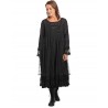 robe 55732 organdie Vintage black Ewa i Walla - 13