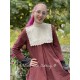 tunic 44810 Maroon shirt cotton